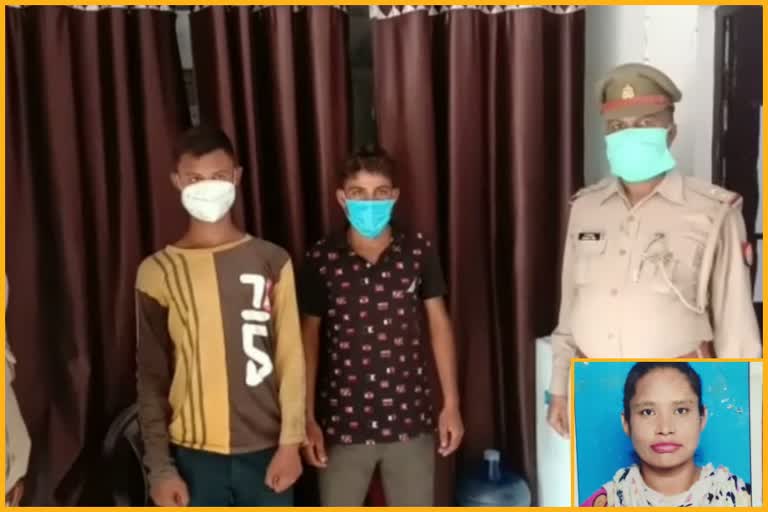 Ghaziabad police arrested a murderer of his mother in law in Tronica city