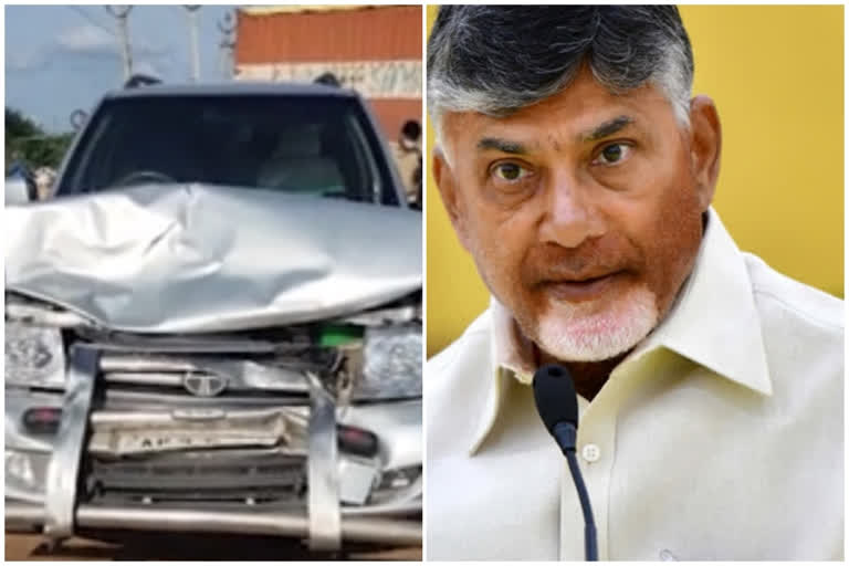 Chandrababu unhurt as 2 convoy vehicles involved in accident