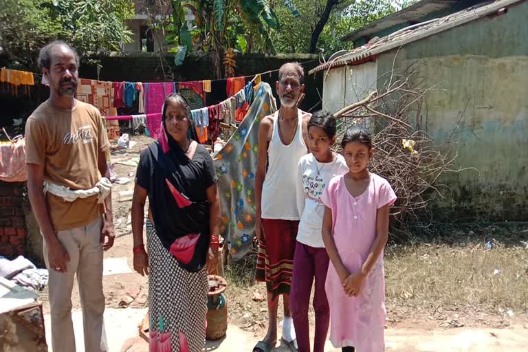 Flood caused destruction in Chandrapur