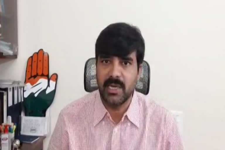 aicc secretary vamshichand reddy demand government think againfor land regularization