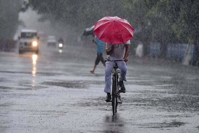 indian weather department on thunderstorm and rain in haryana