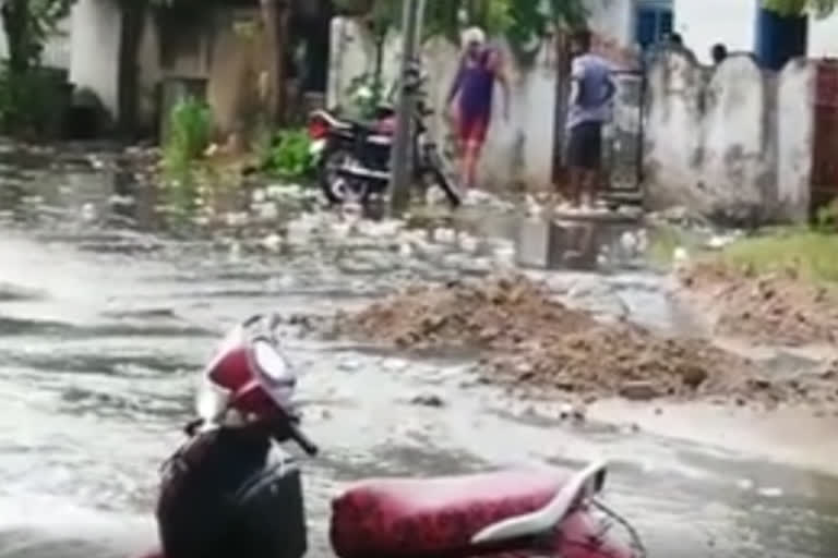 heavy rain in nizamabad city