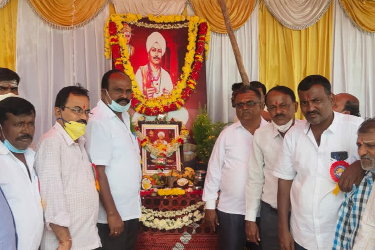 hoogara madayya jayanthi celebration in raichur