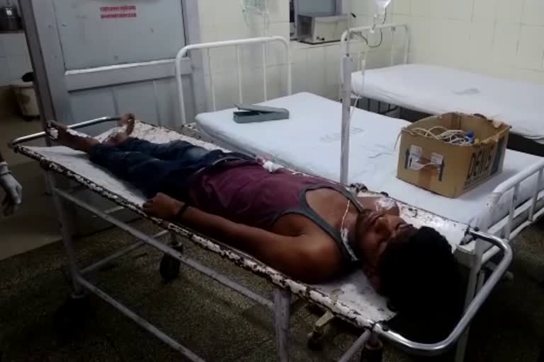 Youth injured due to electric shock in Jalore,  Jalore SP News