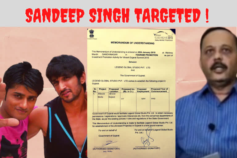 Gujarat Cong questions filmmaker Sandeep Singh's ties with BJP