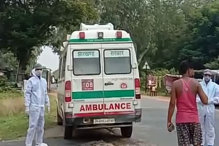 corona patient in jamtara