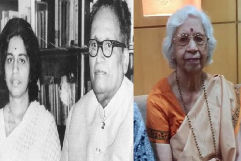 writer and daughter of acharya atre meena deshpande passed away in mumbai