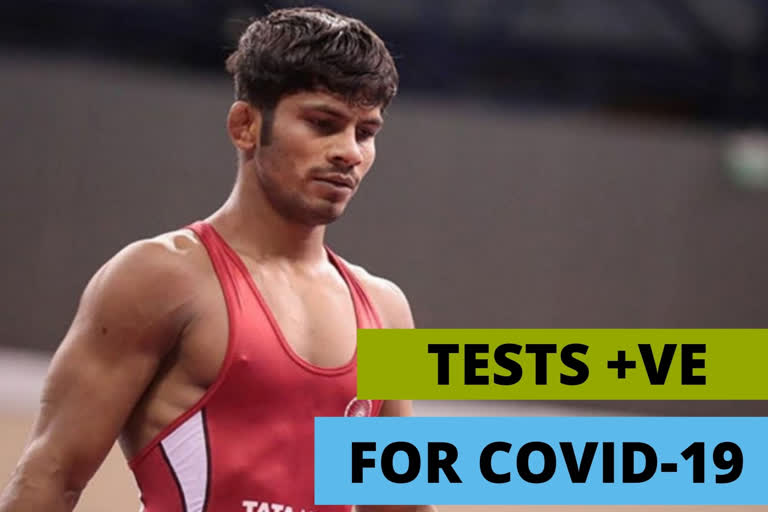 wrestler rahul aware tests positive for covid 19 admit in hospital