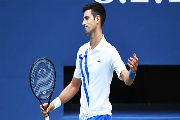 Djokovic defaulted from US Open