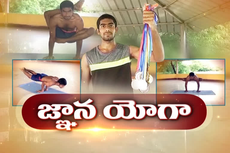 a-young-man-gnaneshwar-from-tirupati-excels-in-adavanced-yoga