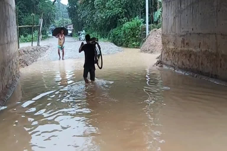 Pathetic Road Condition at Pub Bilashipara