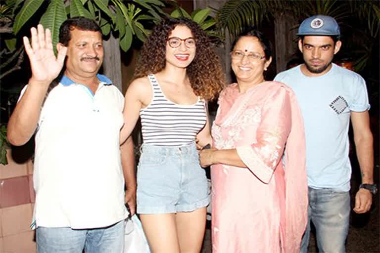 Kangana Ranaut's father has thanked the state government for providing security