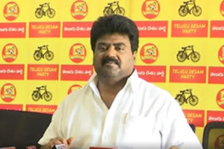 tdp leader kuna ravikumar fires on speaker tammineni