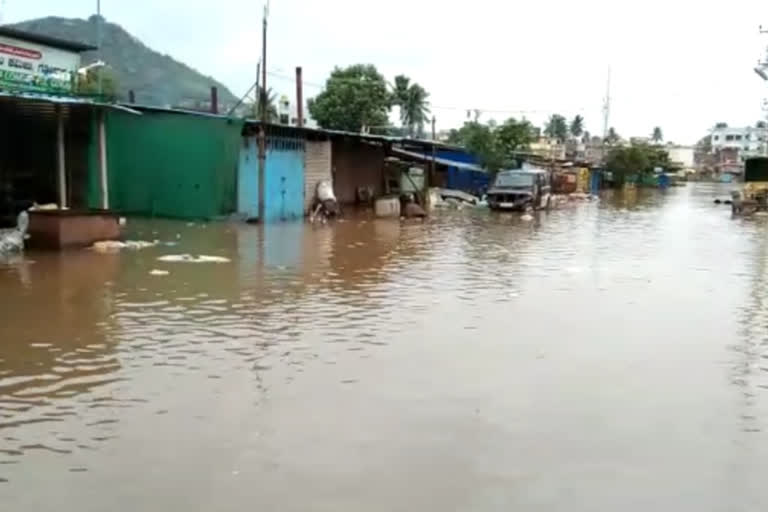 central comitee visits to belgavi flooded area