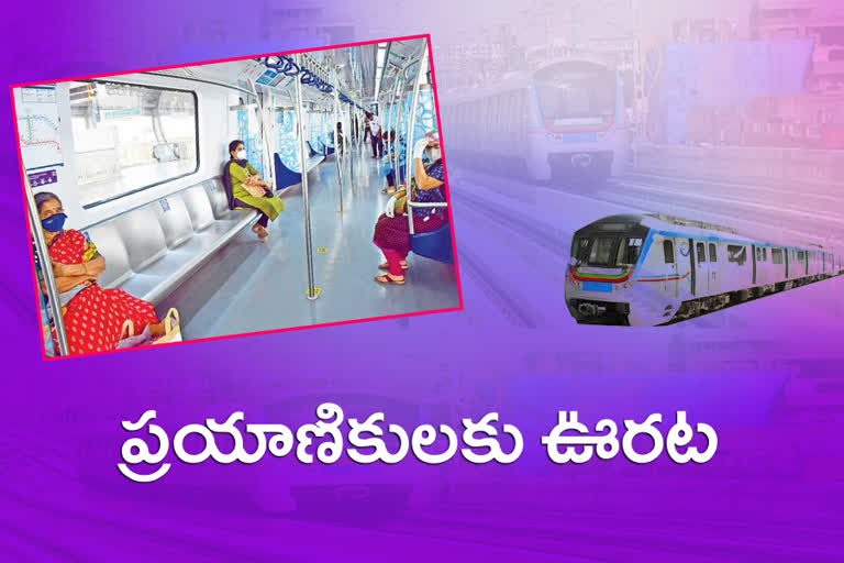 metro restarted in hyderabad