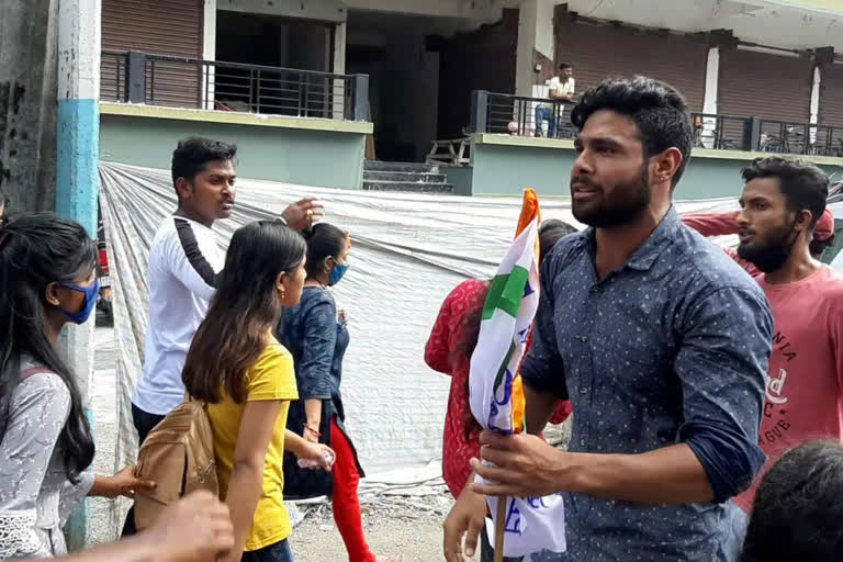 TMC procession in Siliguri