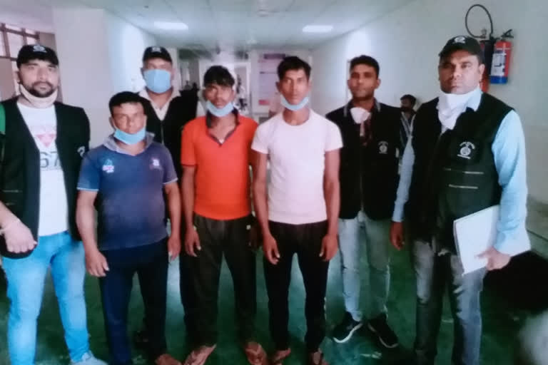 Police arrested three drug traffickers in gurugram