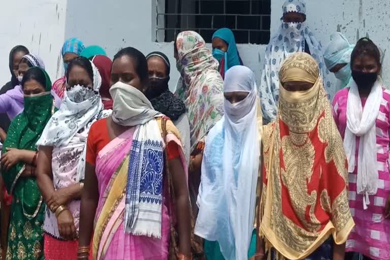 protest of Students in jashpur