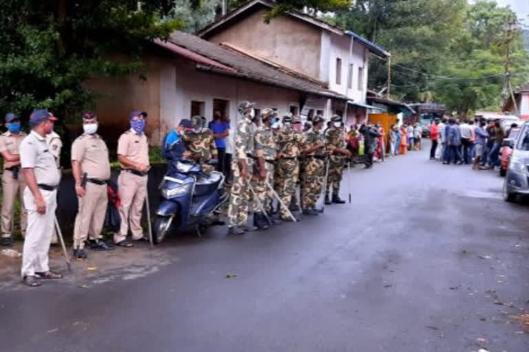 municipal administration taken out body of mahant which was buried in mathewada area of sawantwadi