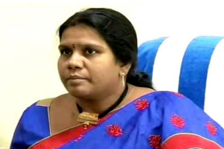 pithala sujatha comments on minister gowtham reddy