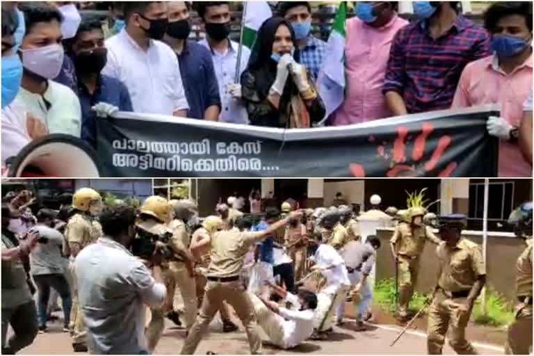 palathayi case  പാലത്തായി പീഡനക്കേസ്  എംഎസ്എഫ് മാർച്ച്  MSF march  കണ്ണൂർ എംഎസ്എഫ്  kannur msf