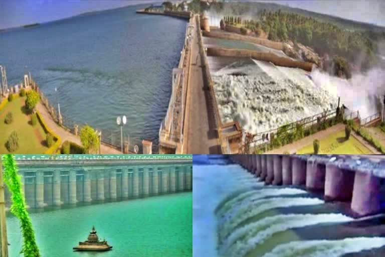 water in various reservoirs in the state