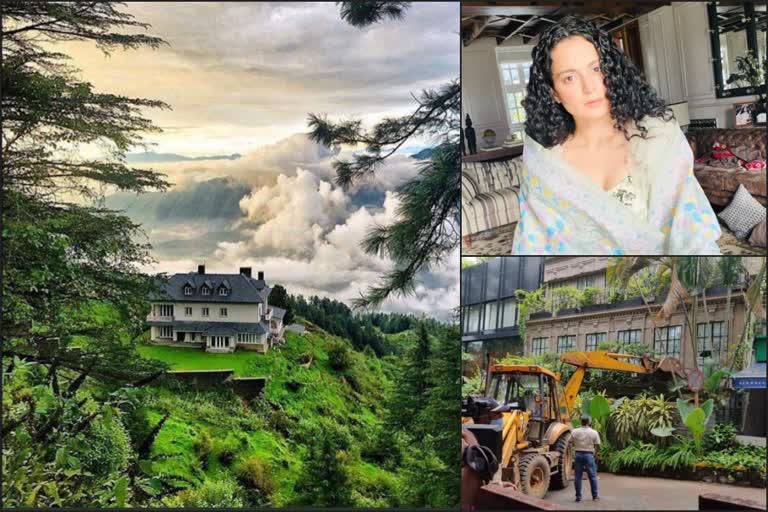 Priyanka Gandhi's house in Shimla