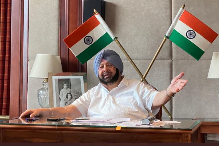 cm captain amrinder singh , covid19