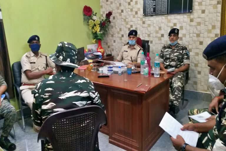 बिहार-झारखंड पुलिस ने की संयुक्त बैठक