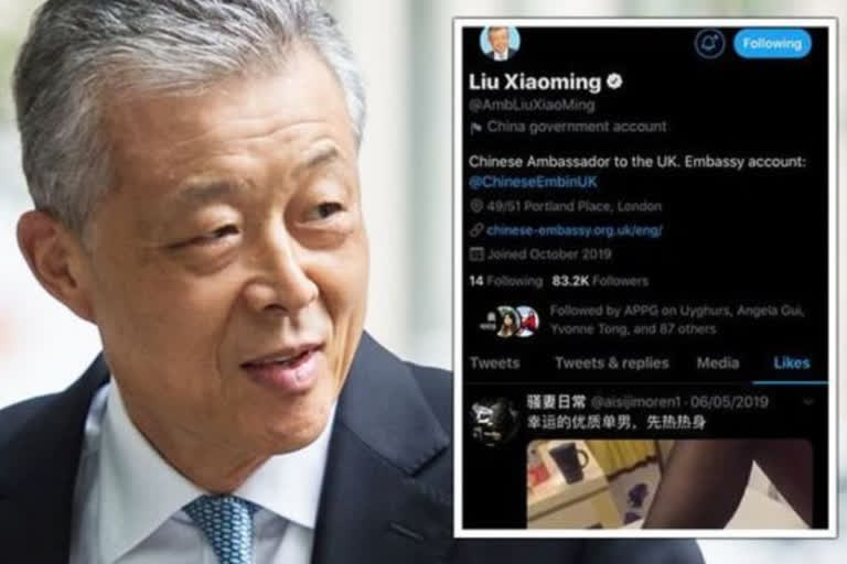 China says ambassador hacked in 'like' of pornographic tweet