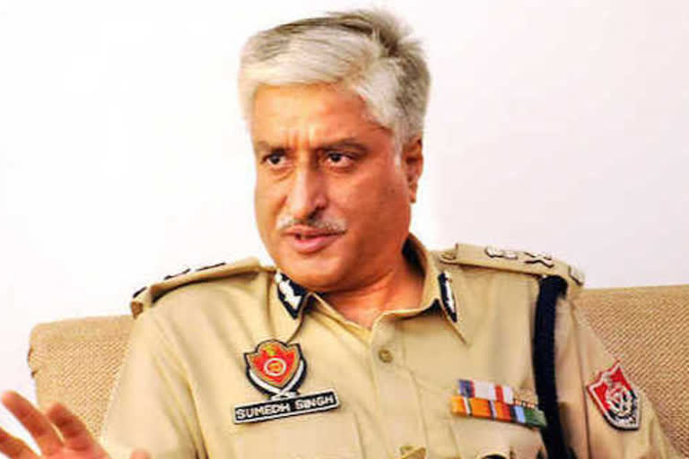 Punjab Police raid former DGP Sumedh Singh Saini's house