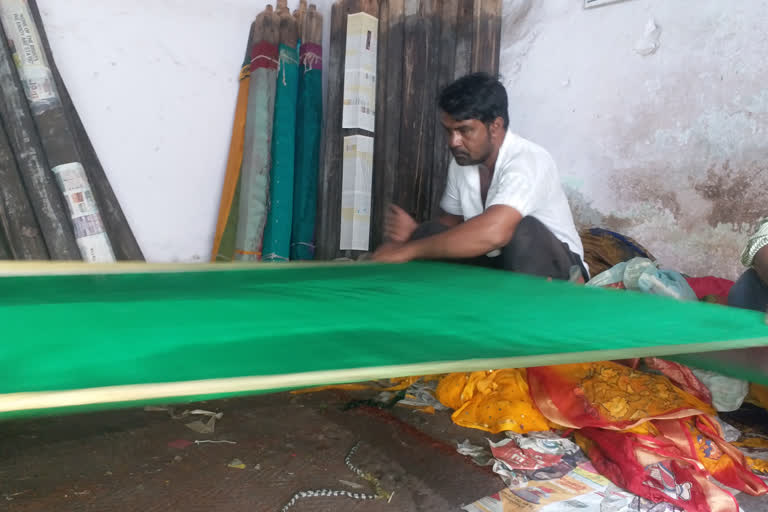 saree polish business affected due to coronavirus in hyderabad