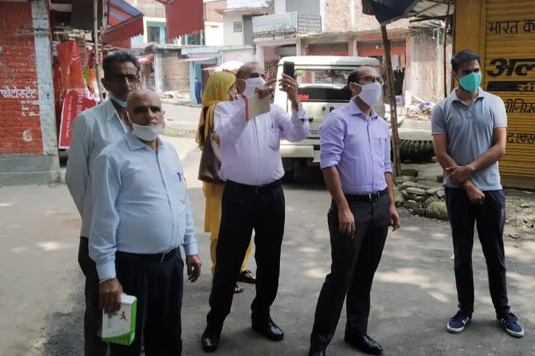 SDM Sarkaghat inspects Nabahi Devi temple