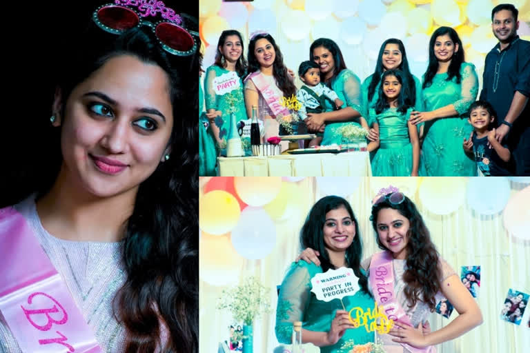 MIYA SURPRISE BRIDAL SHOWER  മിയയുടെ ബ്രൈഡല്‍ ഷവര്‍, വീഡിയോയും ചിത്രങ്ങളും  മിയയുടെ ബ്രൈഡല്‍ ഷവര്‍  മിയ മനസമ്മതം  MIYA BRIDAL SHOWER  actress miya photos