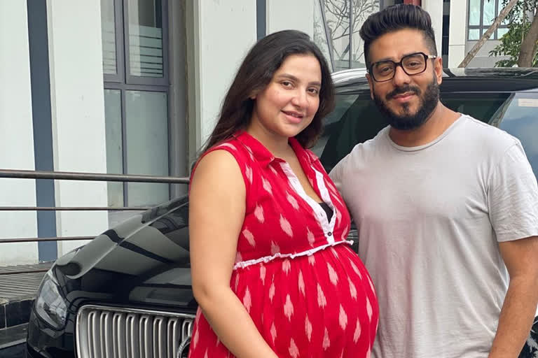 Subhashree with Raj chakrabarty