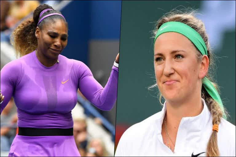 Azarenka wins the battle of moms, beats Serena to reach final