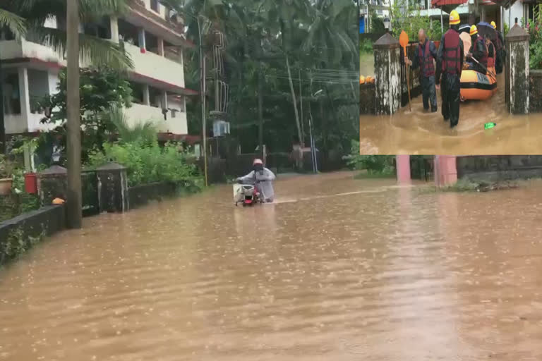 Karnataka: Several areas waterlogged in Mangaluru,