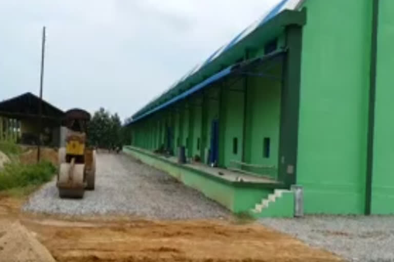 Storage centers constructions in vizianagarm district