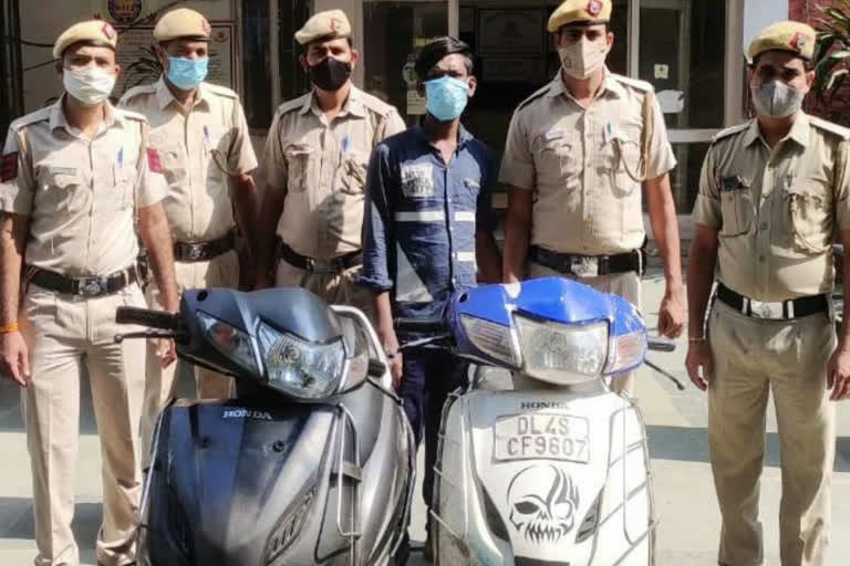 Delhi police arrested a autolifter in Sarai Rohilla