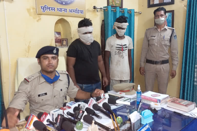 robber arrested who loot with Passers-by in rewa