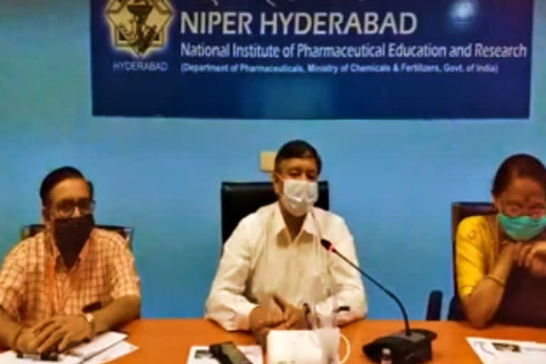 niper hyderabad pressmeet on covid vaccine