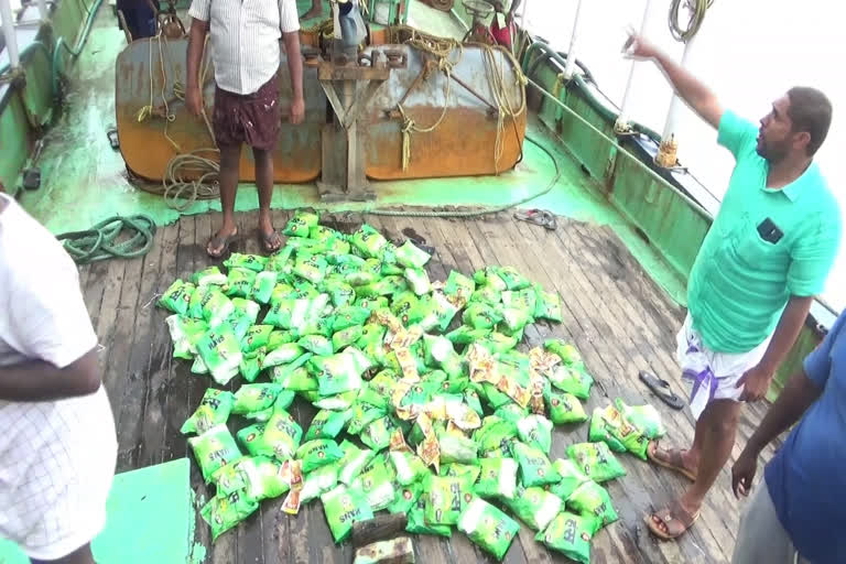 banned-tobacco  മലപ്പുറം  പൊന്നാനി  tobacco-products-were-found-at-sea