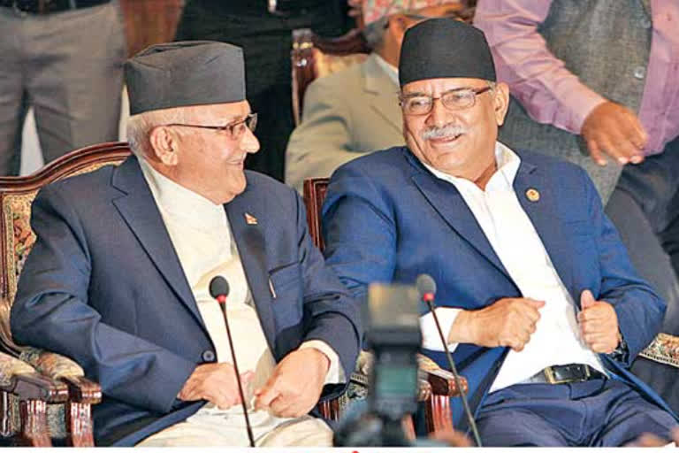 Nepal's ruling Communist Party resolves differences between Oli and Prachanda