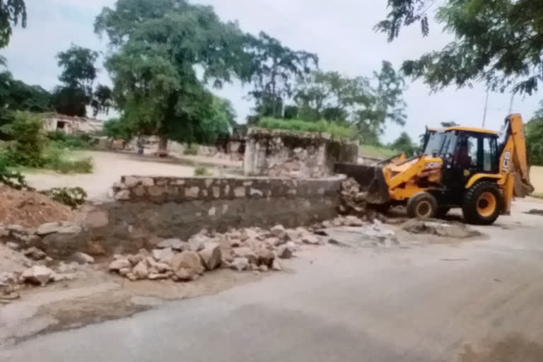 jaipur news, JDA demolishes, government land