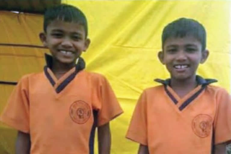 Twin brothers drown in nala dam At balewadi atpadi taluka