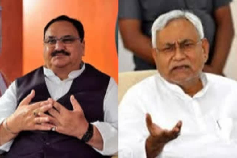 Nitish and Nadda hold seat-sharing talks for Bihar polls