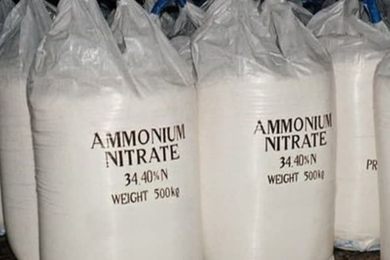 Violations in ammonium nitrate storage