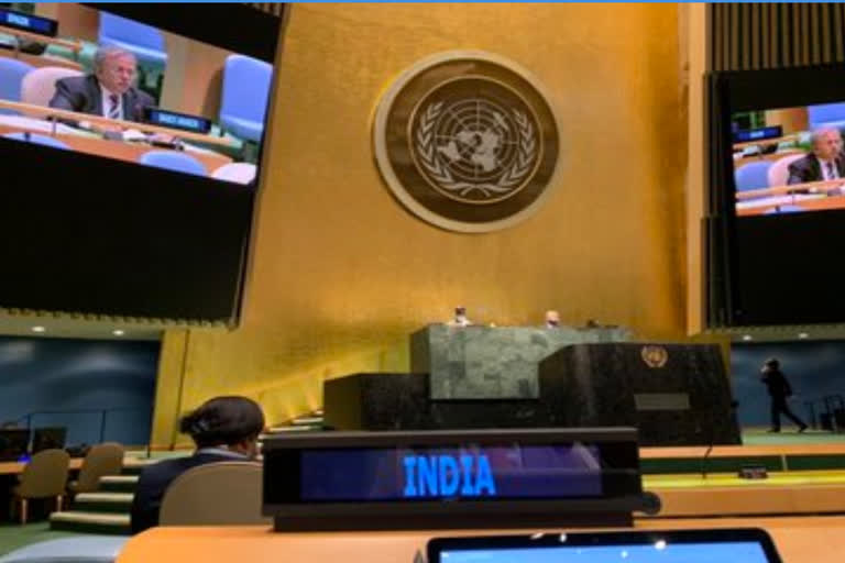 India votes in favour of UNGA resolution