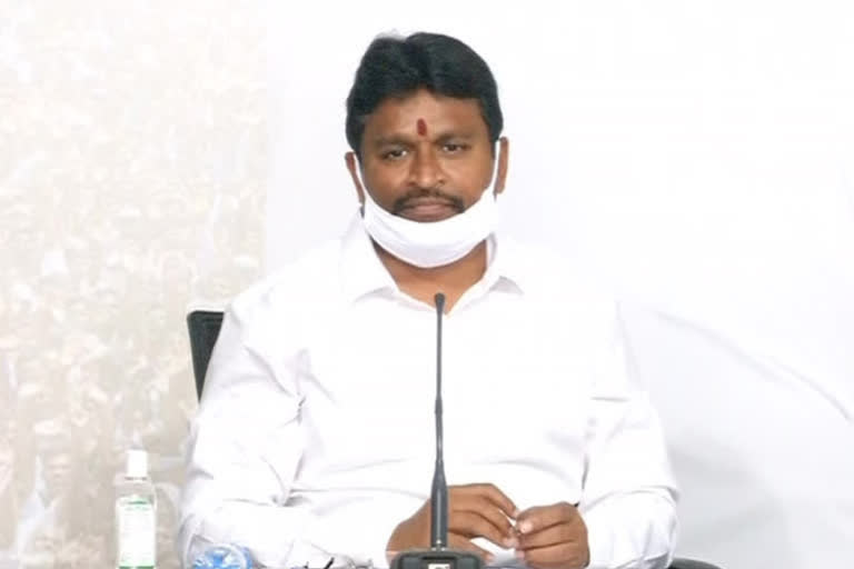 Revenue Minister Vellampalli Srinivas