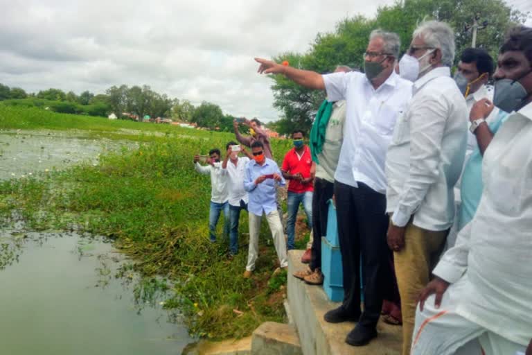 minister-suresh-kumar-hopes-to-build-a-model-lake-in-kollegal-taluk